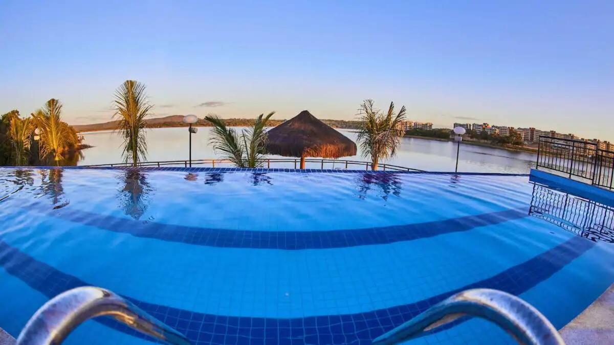 Apto Resort Do Lago Ate 8 Pessoas - Valor Promocional Калдас-Новас Экстерьер фото