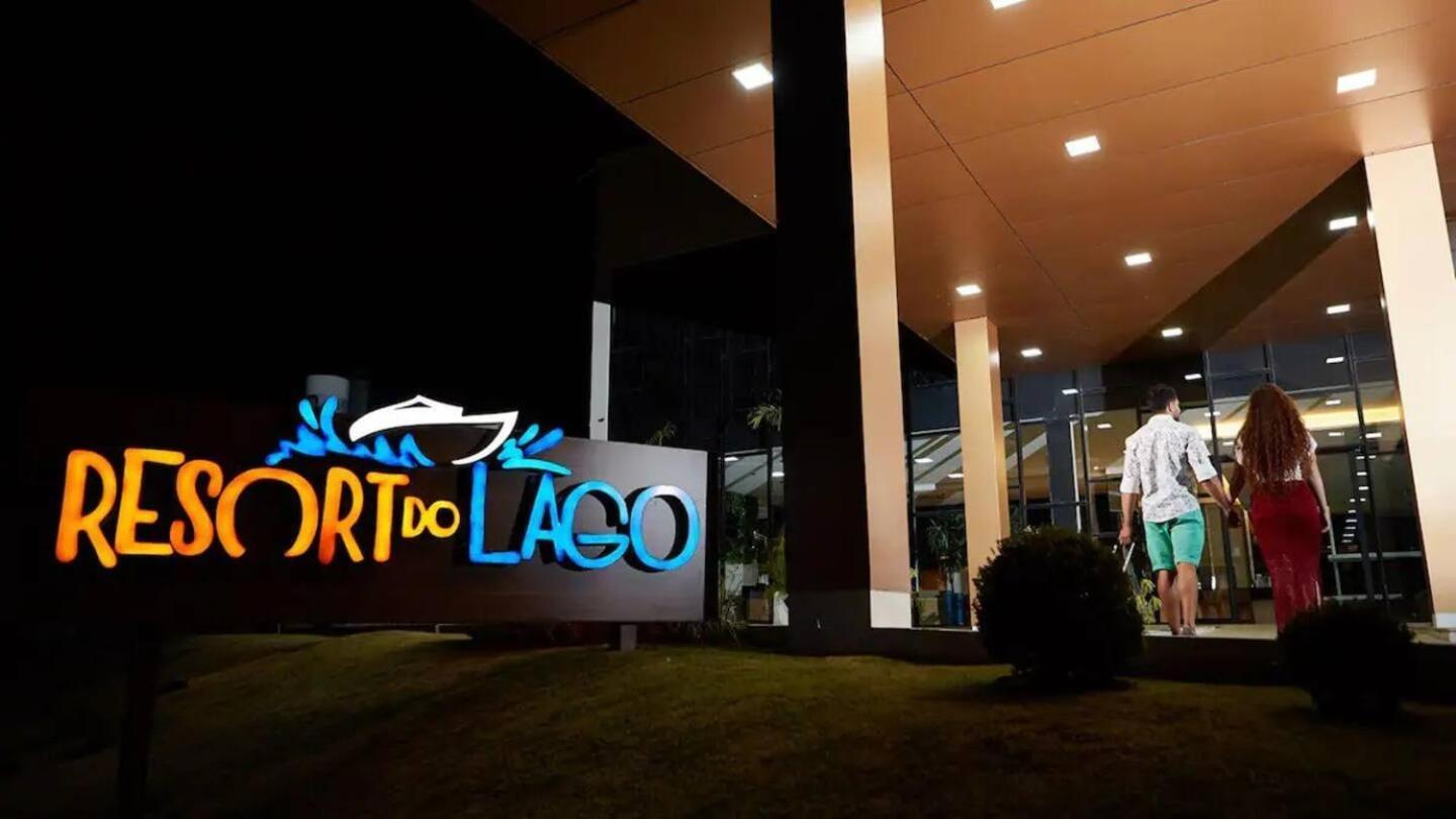 Apto Resort Do Lago Ate 8 Pessoas - Valor Promocional Калдас-Новас Экстерьер фото