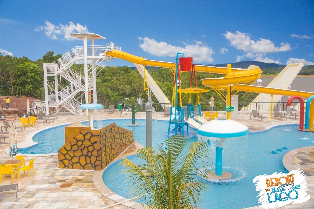 Apto Resort Do Lago Ate 8 Pessoas - Valor Promocional Калдас-Новас Экстерьер фото