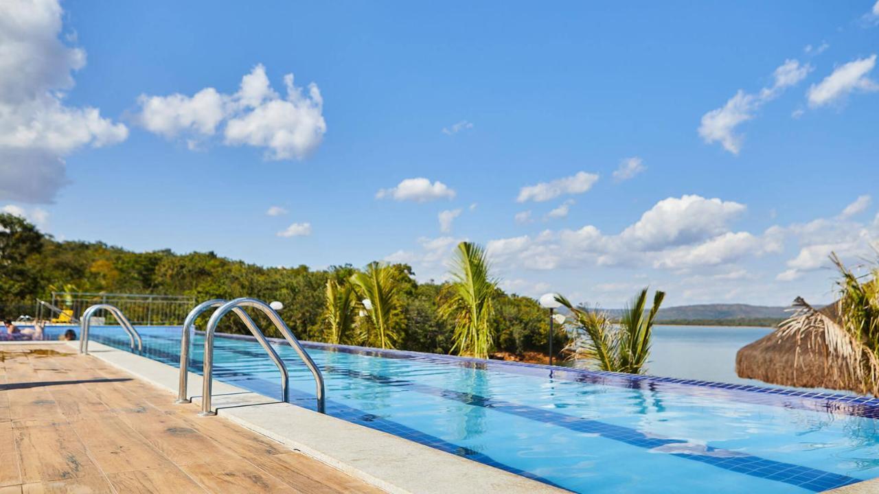 Apto Resort Do Lago Ate 8 Pessoas - Valor Promocional Калдас-Новас Экстерьер фото